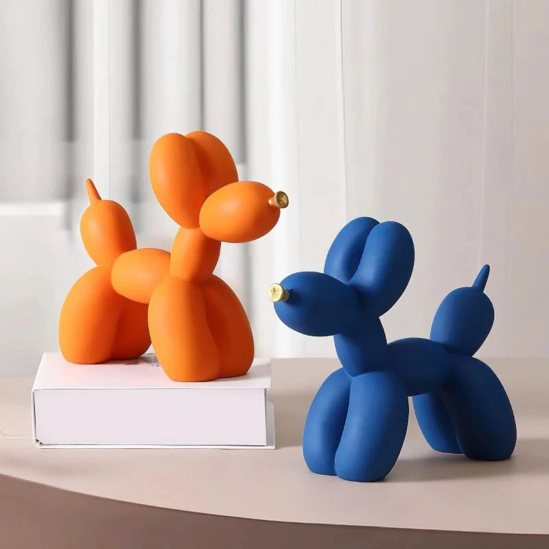 Skanto Skanto | Luxuriöse Heimdekoration, Ballonhund Dekoration, Bürotisch Accessoire, Tierdekor, Moderne Populäre Kunst, Nordische Statuen