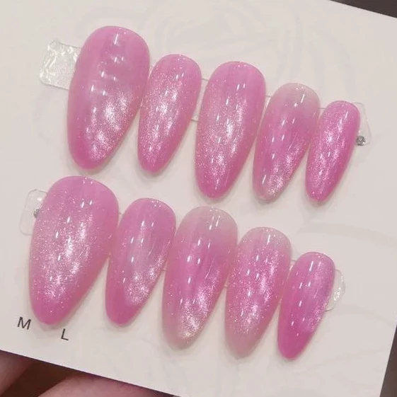 Premium Glänzende Stiletto Nagelspitzen
