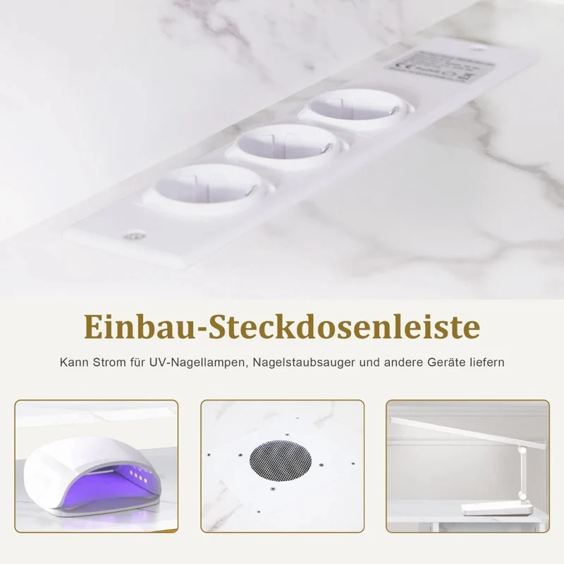 Manikürtisch Schubladen Maniküre Tisch Schrank