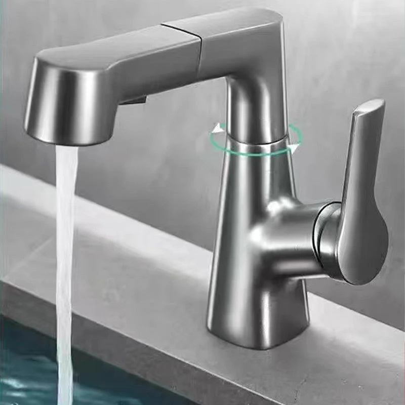 🔥Solange der Vorrat reicht 40 % Rabatt!🎉1-Loch-Badewasserhahn mit herausziehbarer Brause