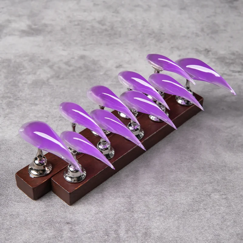 Premium dekorative Stiletto Press-On Nägel