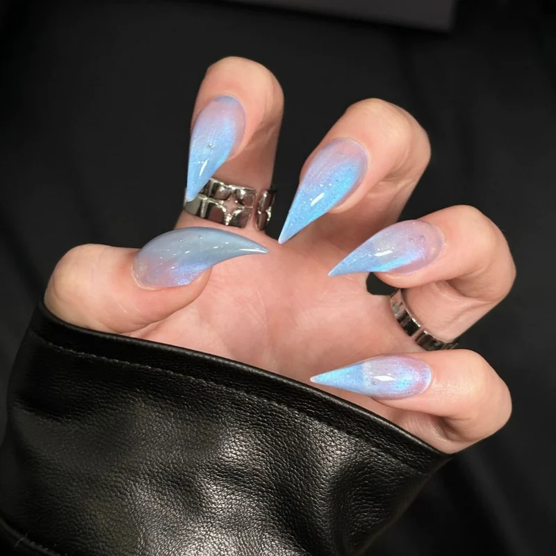 Ombré Stiletto Press-On Nägel