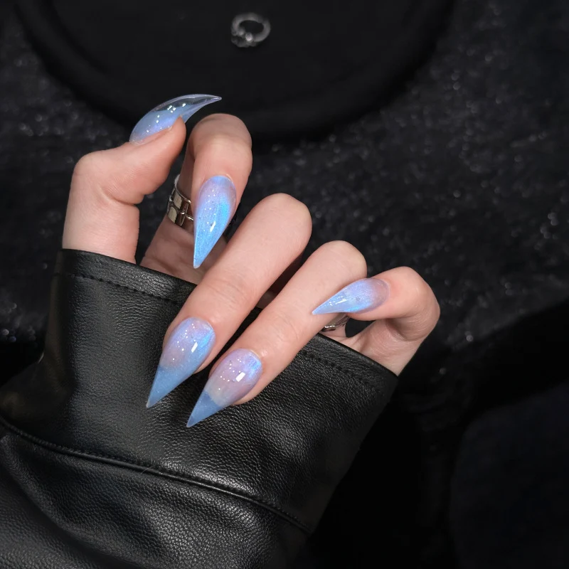 Ombré Stiletto Press-On Nägel