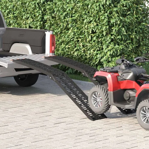 Motorradrampe Autorampe Zusammenklapbar Kfz Zubehör Rampe