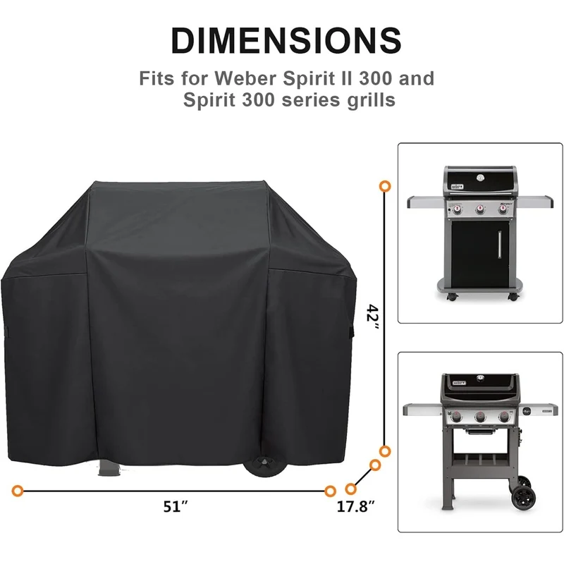 Grillabdeckung Weber Spirit II 300 Spirit 200 Serie Gasgrill Grillzubehör