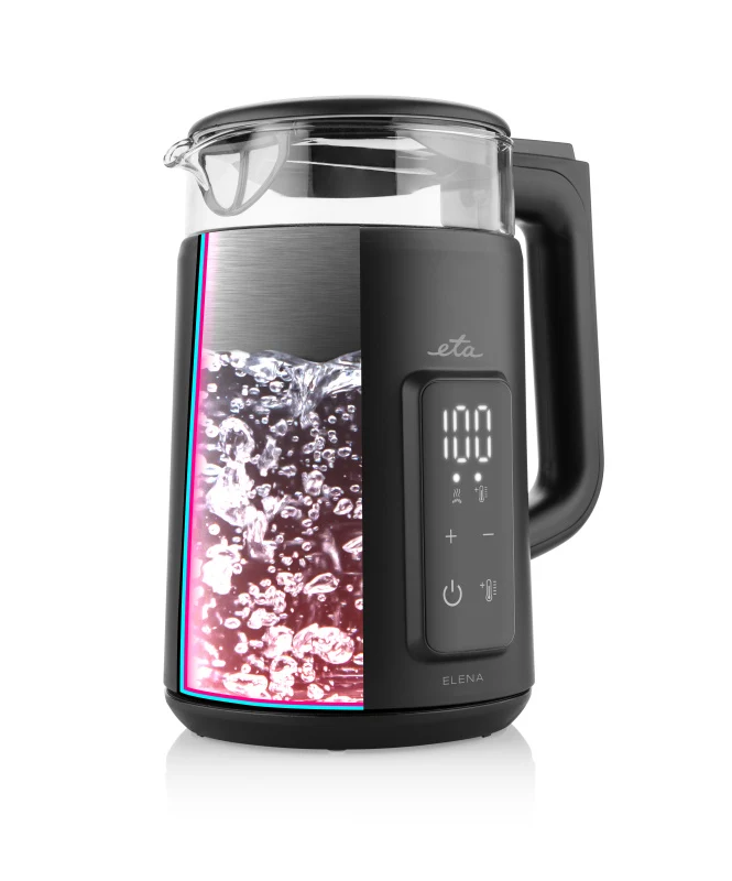 Elektrischer Wasserkocher ETA Elena 9595 90000 (ETA959590000) schwarz/glas