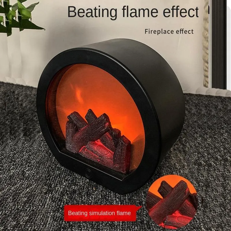 🥰Zeitlich begrenzte kostenlose Lieferung✨ LED-Kaminlaterne – Flammenlos & Gemütlich