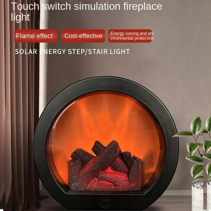 🥰Zeitlich begrenzte kostenlose Lieferung✨ LED-Kaminlaterne – Flammenlos & Gemütlich