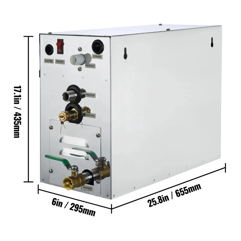 220V Dampfgenerator Generator Sauna Dampferzeuger Dampf