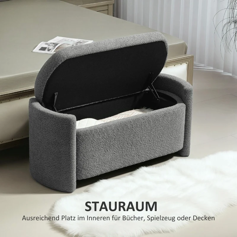 Sitzbank Bettbank Polsterbank Bank Schlafzimmer Möbel