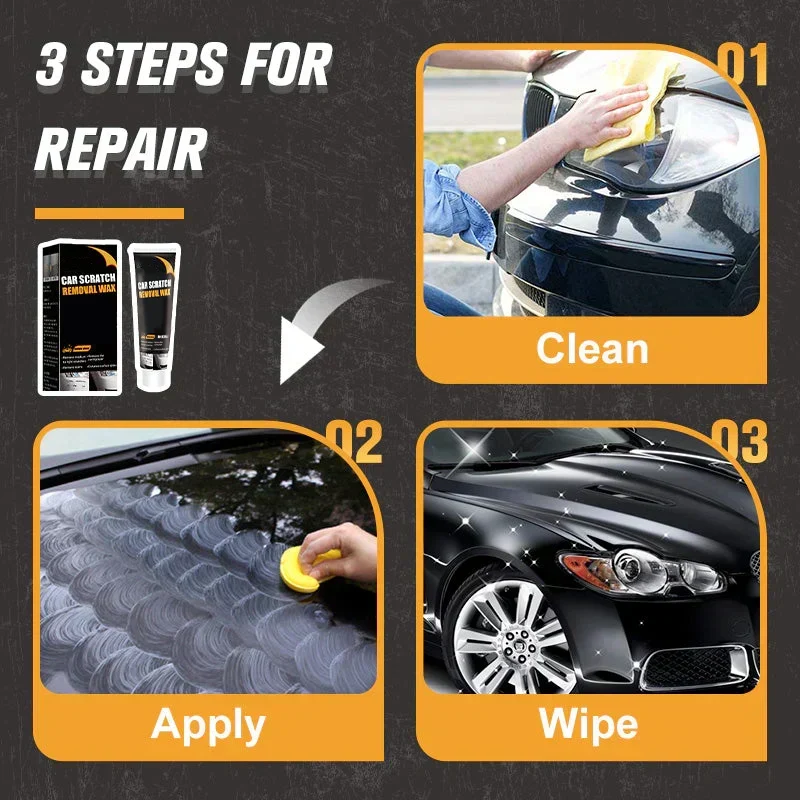 🚗 KAUFE 2, ERHALTE 1 GRATIS! ✨ Autolack-Polierpaste zur Kratzerreduzierung – Für alle Lackfarben, Schnelle Anwendung & Hochglanzfinish 🔧