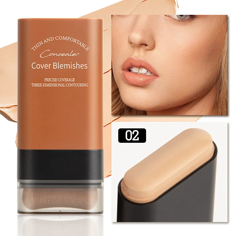 💦✨ Feuchtigkeitsspendender Foundation-Stick mit Pinsel – leichter Teint & strahlender Glow in einem! 🌿💫 Perfekt für natürliche, langanhaltende Deckung und pflegende Frische. Ideal unterwegs!