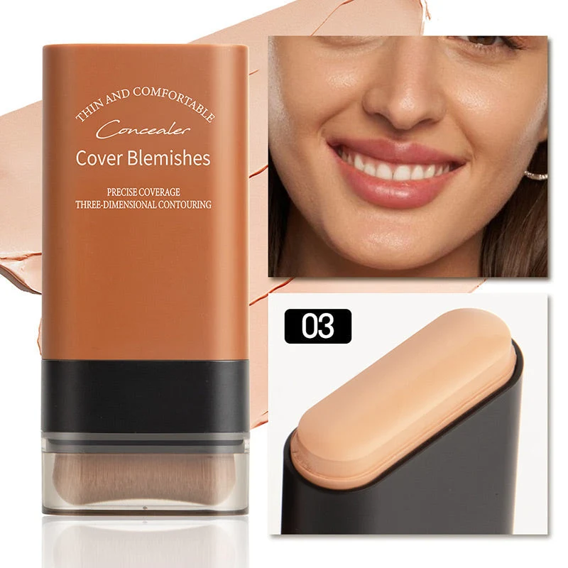 💦✨ Feuchtigkeitsspendender Foundation-Stick mit Pinsel – leichter Teint & strahlender Glow in einem! 🌿💫 Perfekt für natürliche, langanhaltende Deckung und pflegende Frische. Ideal unterwegs!