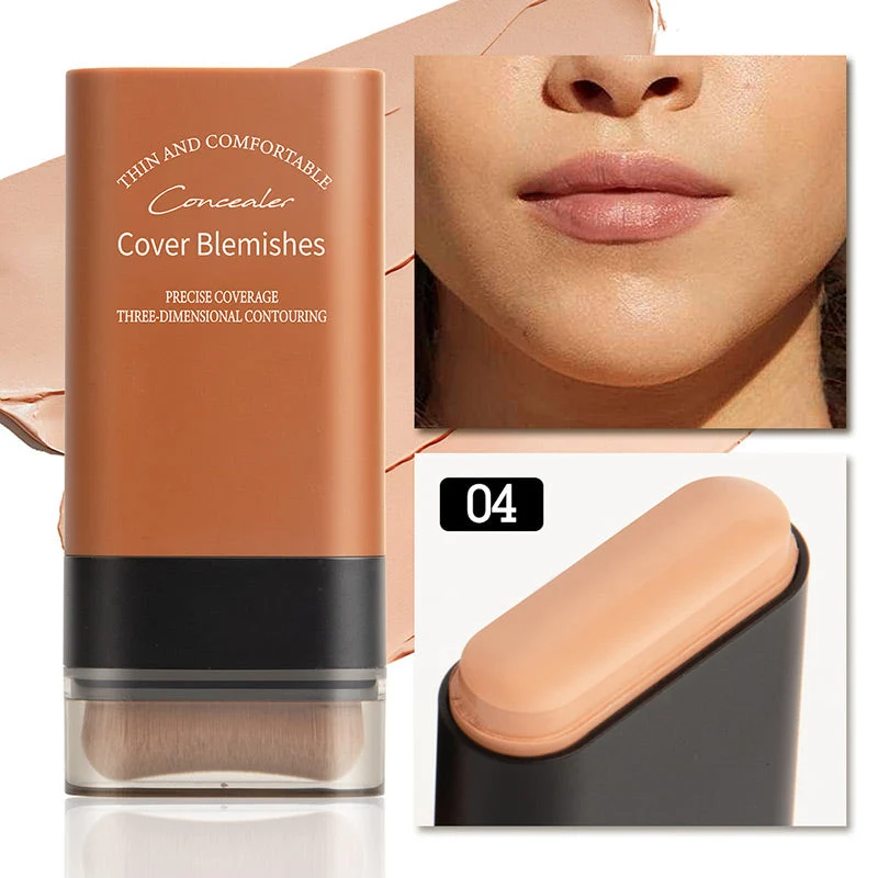 💦✨ Feuchtigkeitsspendender Foundation-Stick mit Pinsel – leichter Teint & strahlender Glow in einem! 🌿💫 Perfekt für natürliche, langanhaltende Deckung und pflegende Frische. Ideal unterwegs!
