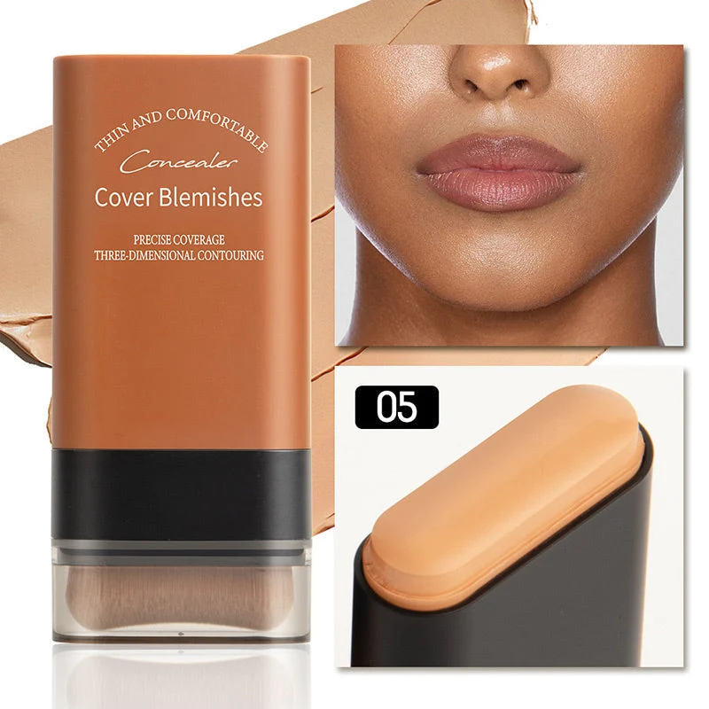 💦✨ Feuchtigkeitsspendender Foundation-Stick mit Pinsel – leichter Teint & strahlender Glow in einem! 🌿💫 Perfekt für natürliche, langanhaltende Deckung und pflegende Frische. Ideal unterwegs!