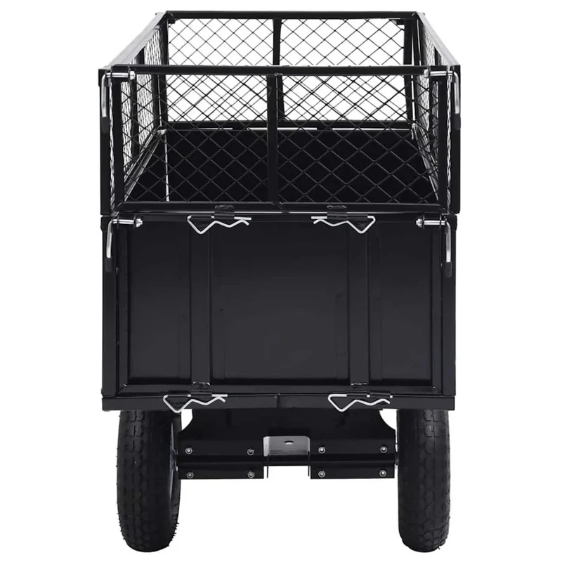Kippanhänger Gartenwagen Rasenmäher Anhänger 150kg