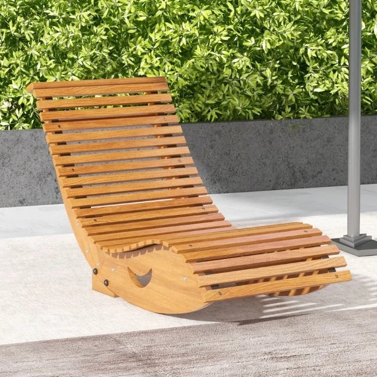 Schaukelstuhl Schaukelliege Ergonomisch Gartenliege