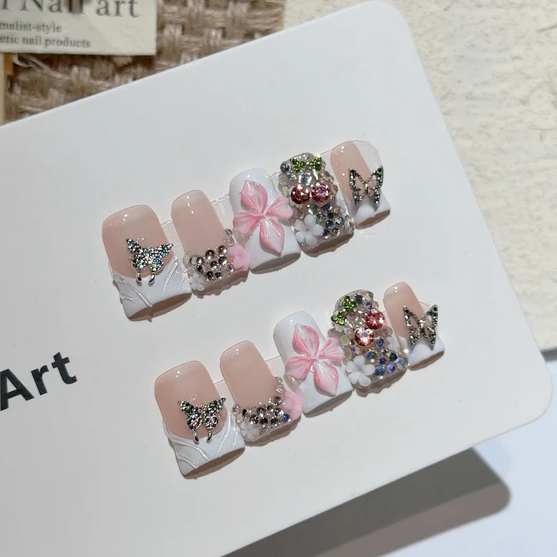 Künstlerische Glamour Nagelspitzen