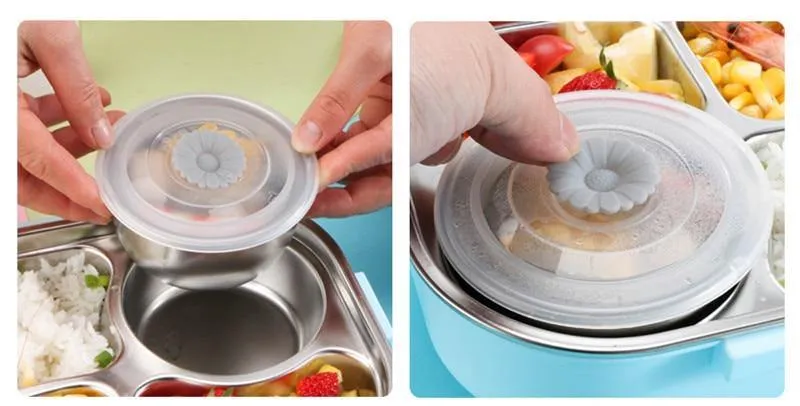Skanto | Auslaufsichere Lunchbox aus Edelstahl