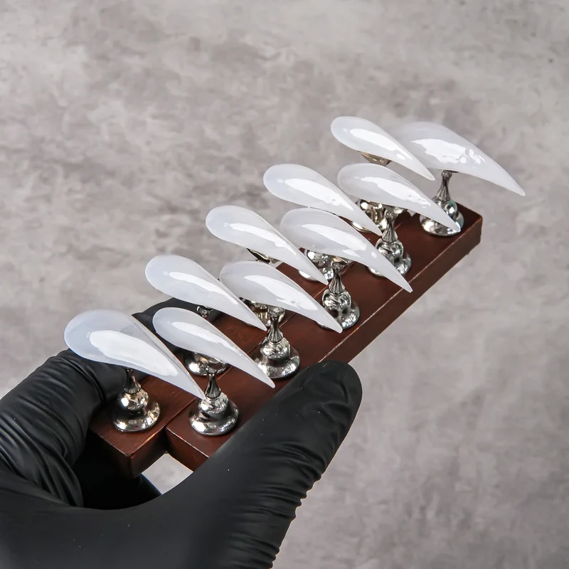 Hochspitzige Stiletto Press-On Nagelset