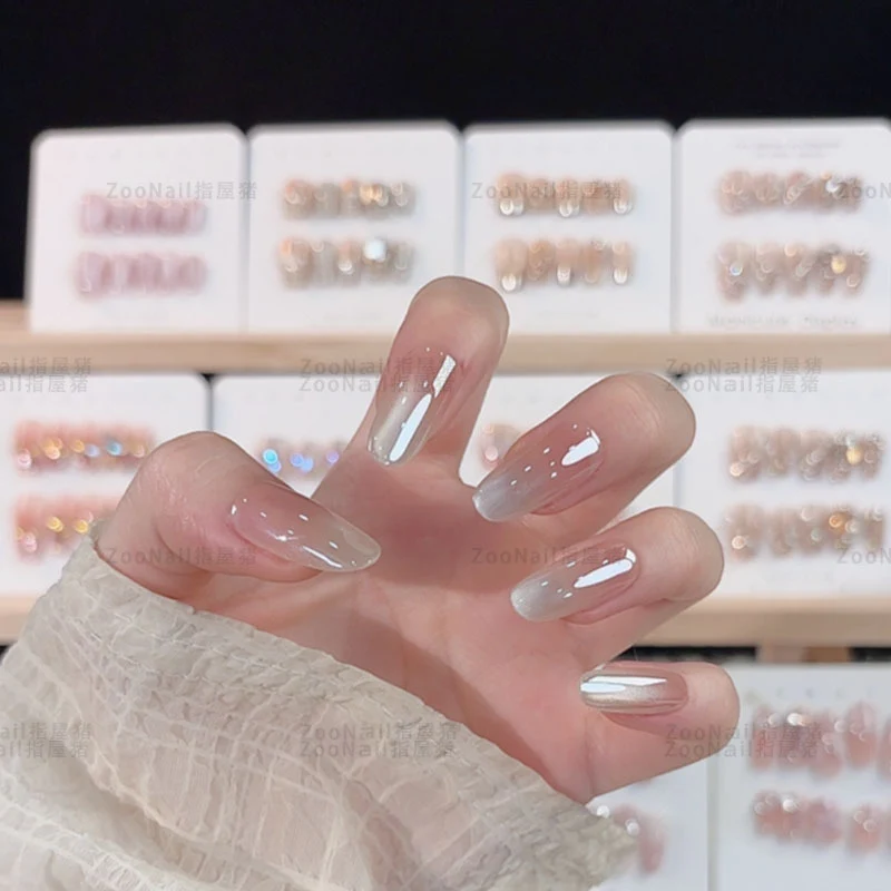 Gradient Ombre Press-On-Nagelverzierung