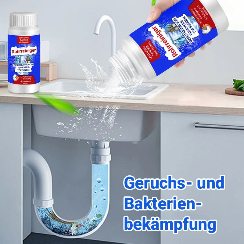 🔥1 kaufen 1 gratis🔥Heißer Verkauf 50 % Rabatt!!💧🚰Das Wesentliche für zu Hause - Leistungsstarkes Rohr-Baggermittel