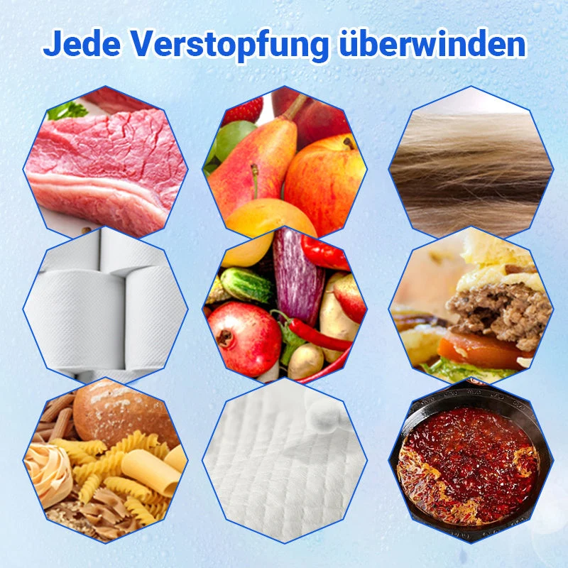 🔥1 kaufen 1 gratis🔥Heißer Verkauf 50 % Rabatt!!💧🚰Das Wesentliche für zu Hause - Leistungsstarkes Rohr-Baggermittel