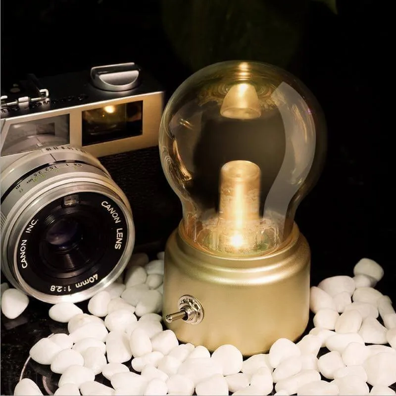 Skanto | Vintage Glühbirnen-Tischlampe