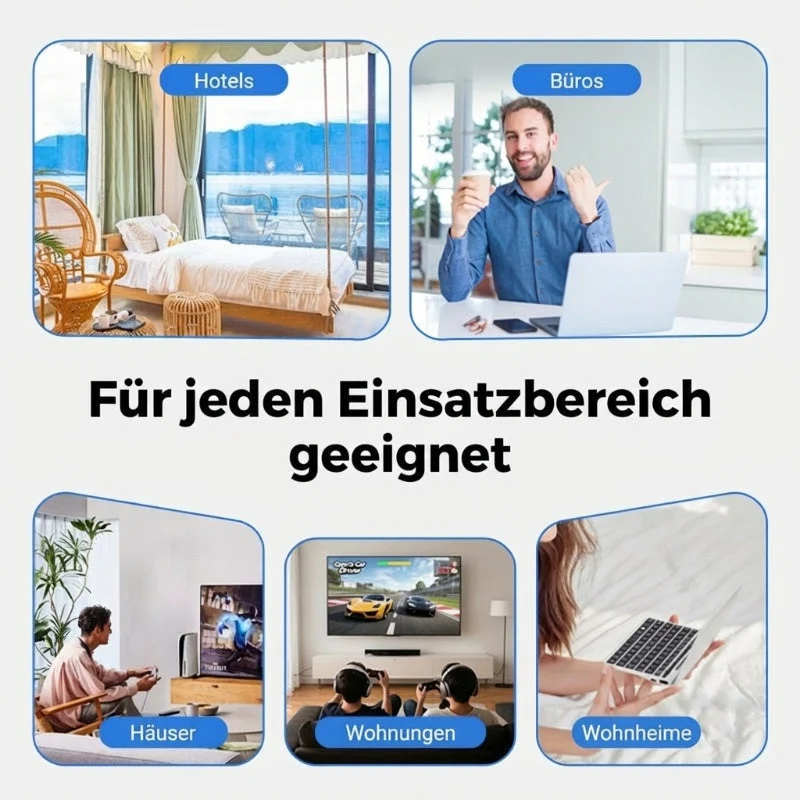 🎁Letzter Tag: 50 % Rabatt! 🔥 2026 WLAN-Verstärker – 1200 Mbit/s, Dualband (5 GHz / 2,4 GHz) 📶 Maximale Signalverstärkung – stabile Verbindung im ganzen Haus!