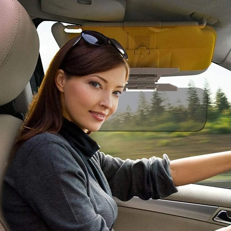 🛡️ 50% RABATT! 🚗 Universal Blendschutz-Visier für Tag & Nacht – Anti-Glare, Einfache Montage & Klare Sicht für Mehr Sicherheit ✨