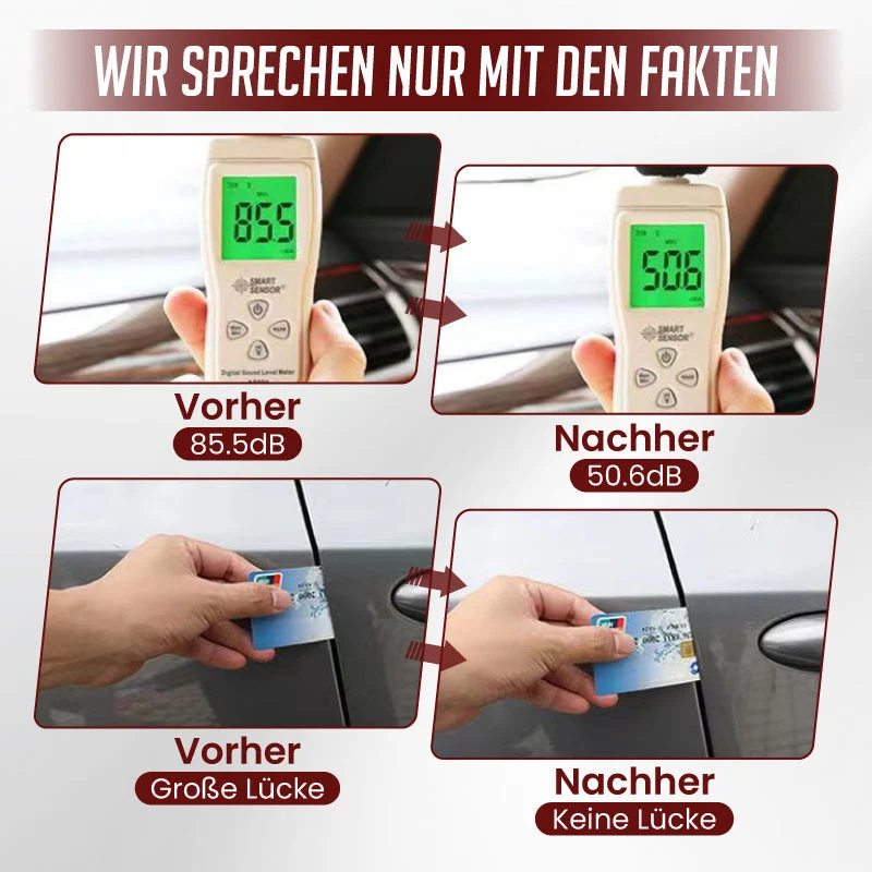 ⏳Limitiertes 50 % Rabatt⏰Staubdichtes Gummi-Dichtungsband für Auto 🛡️