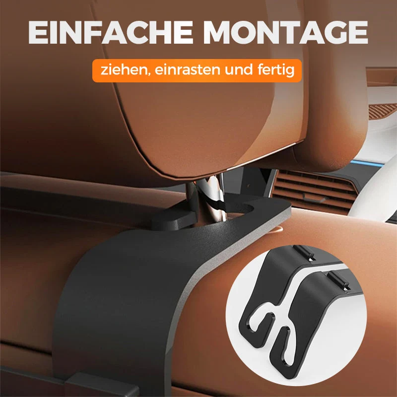 🎒 50% RABATT! 🚗 Multifunktionale Rücksitz-Aufbewahrungsbox – Mehrere Fächer, Stabil & Platzsparend 🧳
