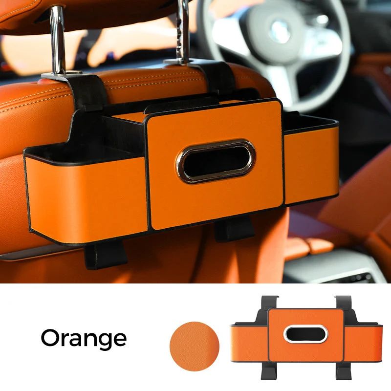 🎒 50% RABATT! 🚗 Multifunktionale Rücksitz-Aufbewahrungsbox – Mehrere Fächer, Stabil & Platzsparend 🧳