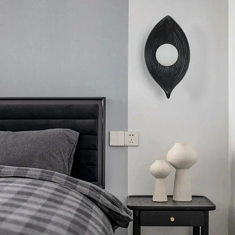 Skanto | LED Wandleuchte Blatt Gold Elegant