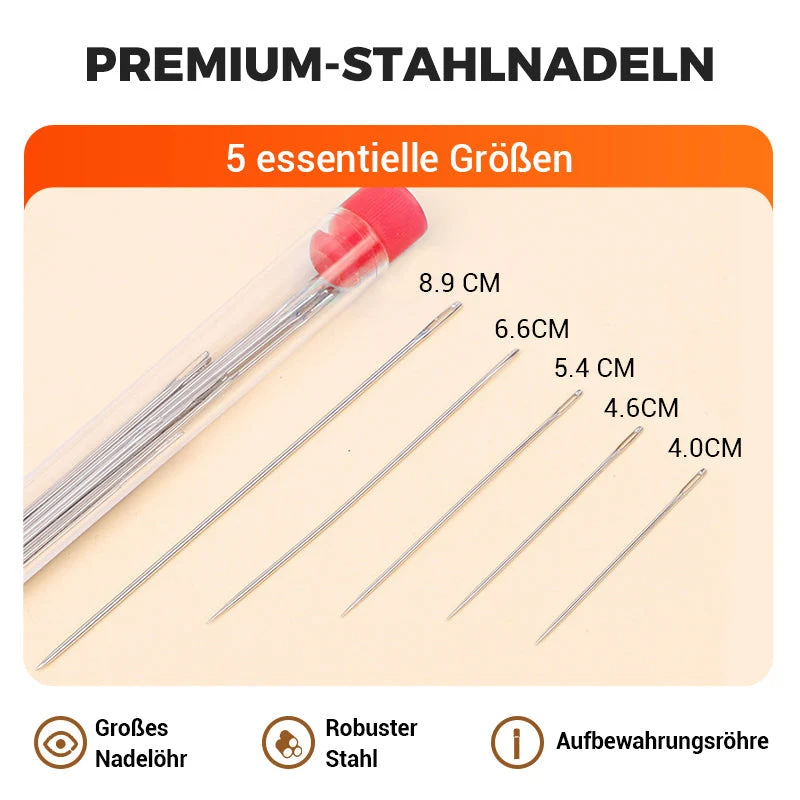 🧵✨Komplettes Näh-Set mit 37 Teilen – Organisiert, tragbar, perfekt für Notfälle & kreative Ideen! ✨️✨️ Ideal für Anfänger, Familien und Reisen – Jetzt vorbereitet sein!