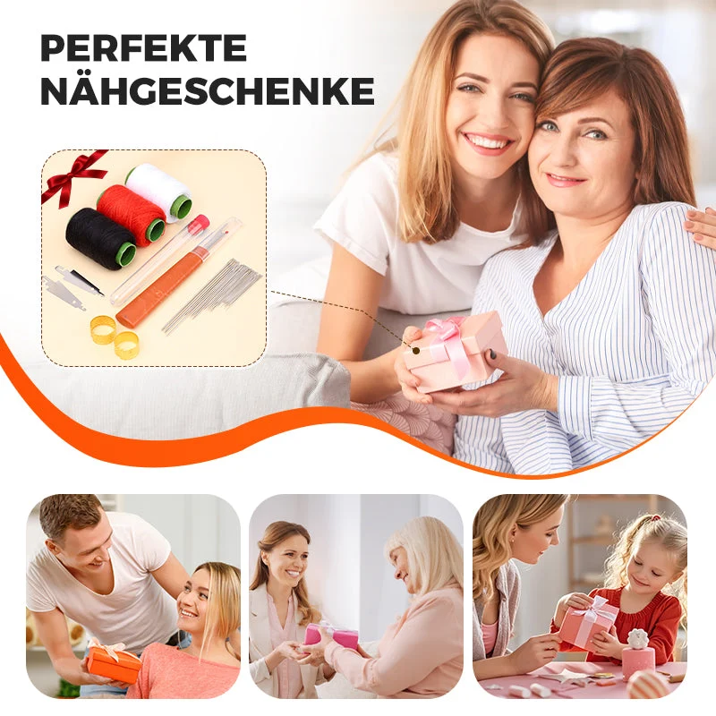 🧵✨Komplettes Näh-Set mit 37 Teilen – Organisiert, tragbar, perfekt für Notfälle & kreative Ideen! ✨️✨️ Ideal für Anfänger, Familien und Reisen – Jetzt vorbereitet sein!