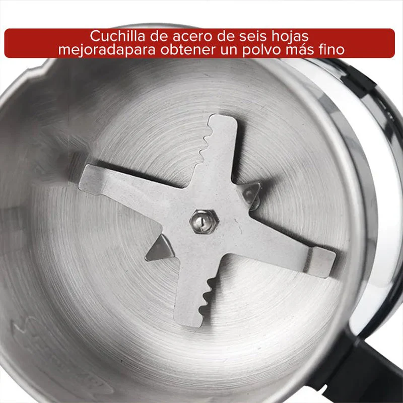 🔥 50% RABATT!⚡Multifunktionale Elektrische Mühle – 💝Für Kaffee, Gewürze & Nüsse, Leistungsstark & Schnell