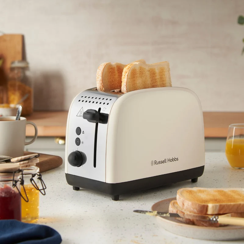 Russell Hobbs Classics 1670W 2 Slice Toaster - Jasmine Weiß | 26930