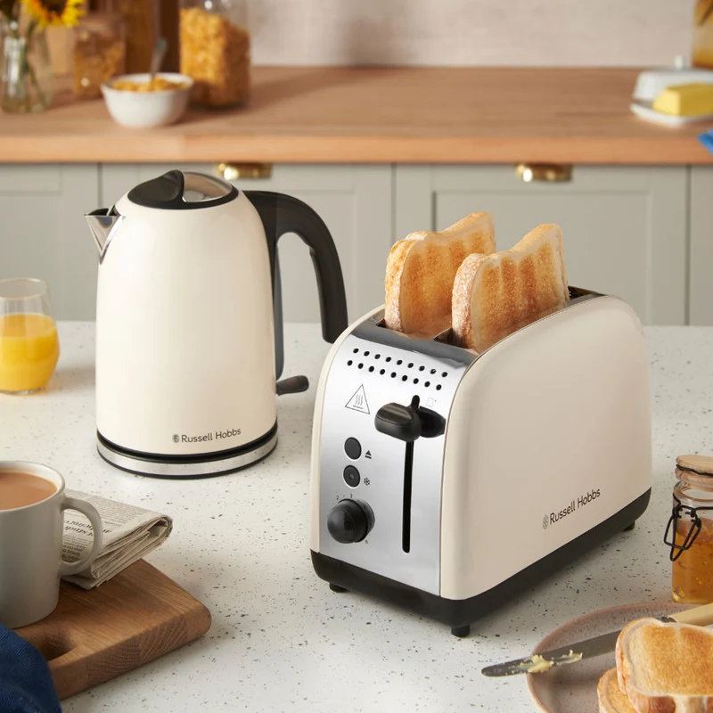 Russell Hobbs Classics 1670W 2 Slice Toaster - Jasmine Weiß | 26930