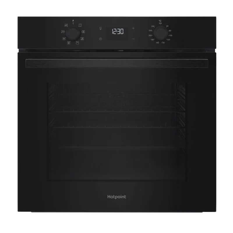 Hotpoint 71L Einbau Multifunction Electric Einbaubackofen - Schwarz | HO3K55CBUK