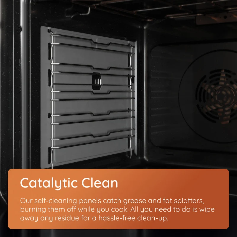 Hotpoint 71L Einbau Multifunction Electric Einbaubackofen - Schwarz | HO3K55CBUK