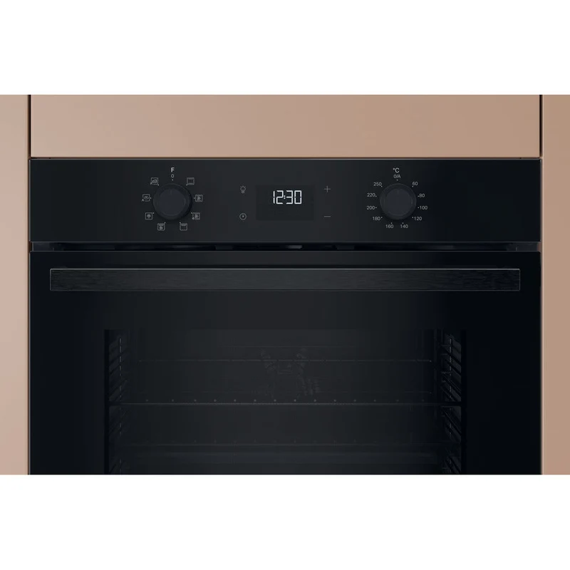 Hotpoint 71L Einbau Multifunction Electric Einbaubackofen - Schwarz | HO3K55CBUK