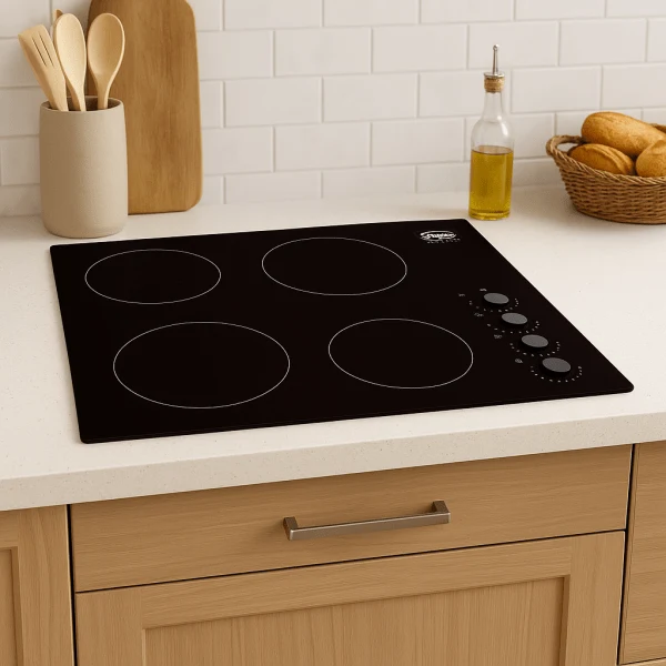 Thor 60CM 4 Zone Ceramic Kochfeld - Schwarz | T154MDMA