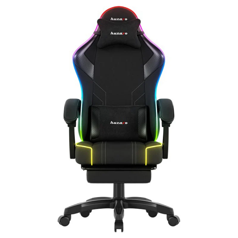 Huzaro Force 3.7 RGB Gaming-Stuhl - Schwarz | HUZARO-FORCE-3-BK