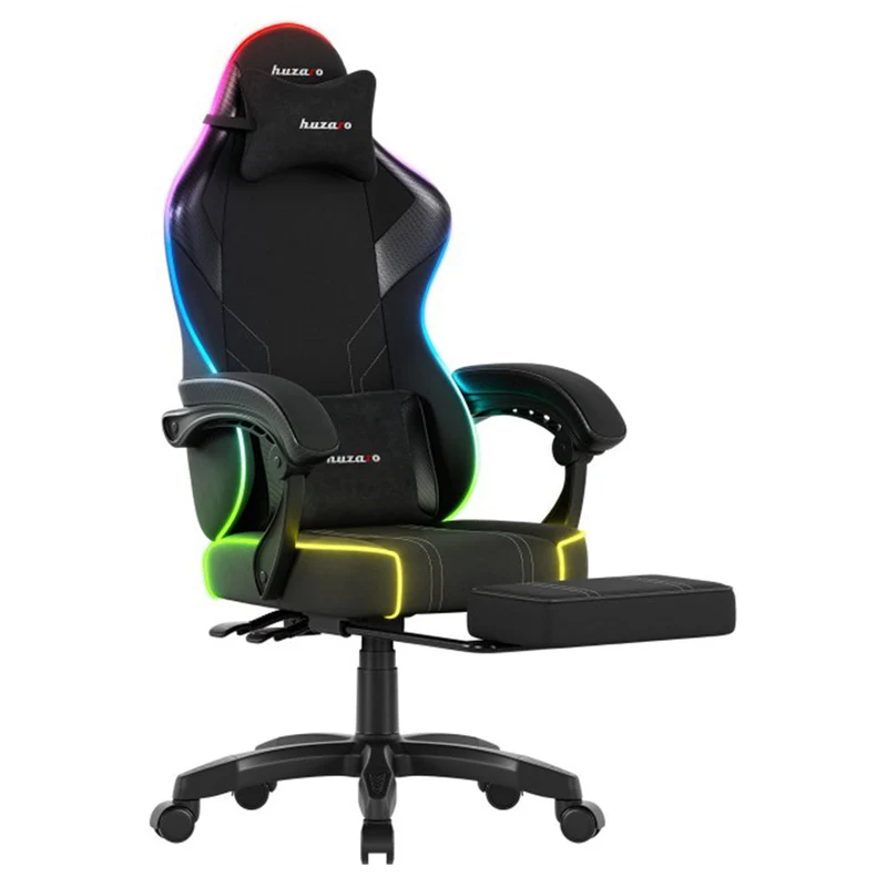 Huzaro Force 3.7 RGB Gaming-Stuhl - Schwarz | HUZARO-FORCE-3-BK