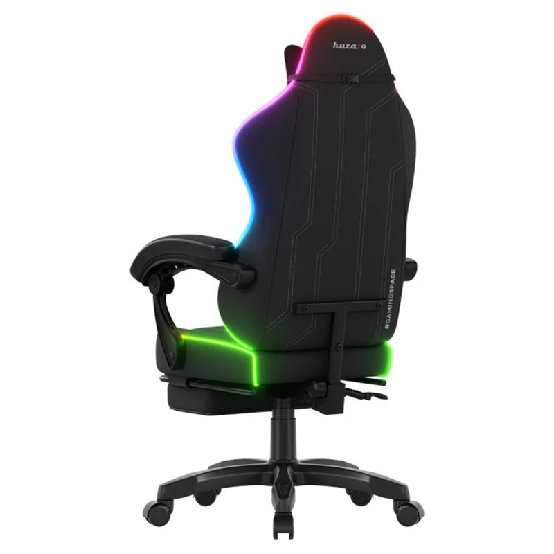 Huzaro Force 3.7 RGB Gaming-Stuhl - Schwarz | HUZARO-FORCE-3-BK