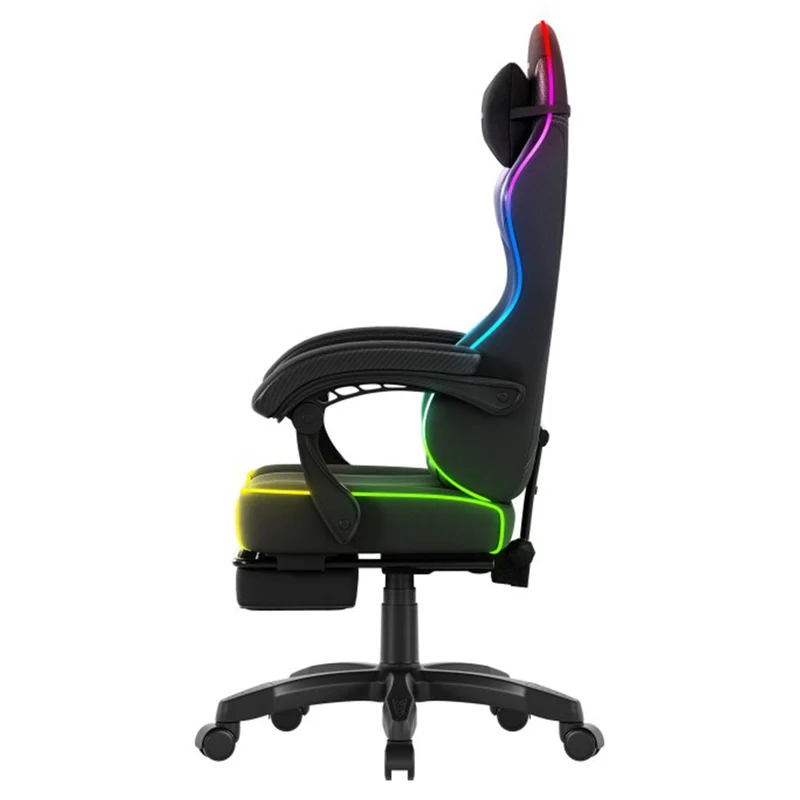 Huzaro Force 3.7 RGB Gaming-Stuhl - Schwarz | HUZARO-FORCE-3-BK