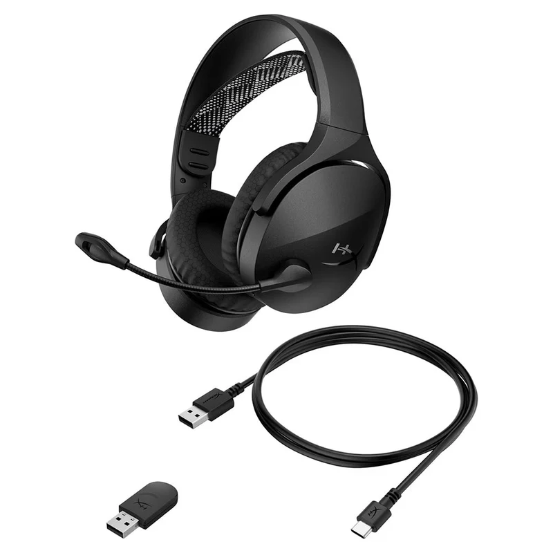 HP HyperX Cloud Jet Over-Ear Wireless Gaming-Headset - Schwarz | 259-AJ0T1AA