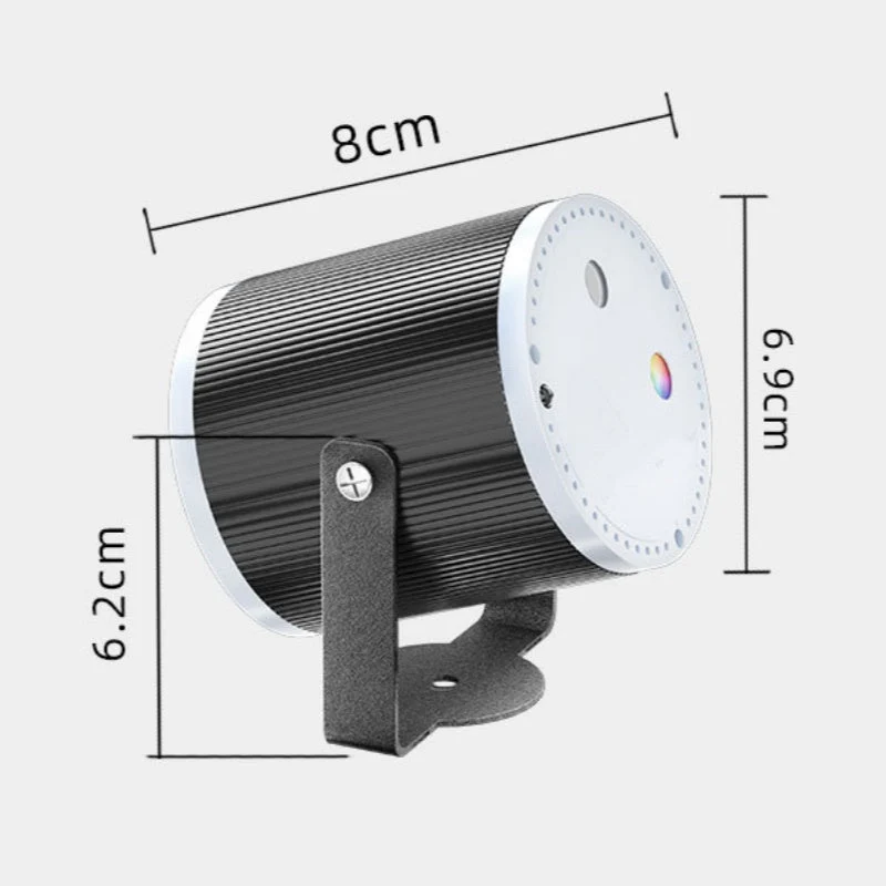 📢📢70 % Rabatt!! ⏰DJ Laser Party Light mit 7 Beleuchtungsmodi und Fernbedienung