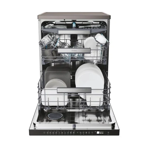 Haier I-Pro Shine Series 7 60CM freistehend Standard Geschirrspüler - Anthracite | XF4A4M4PDA-80